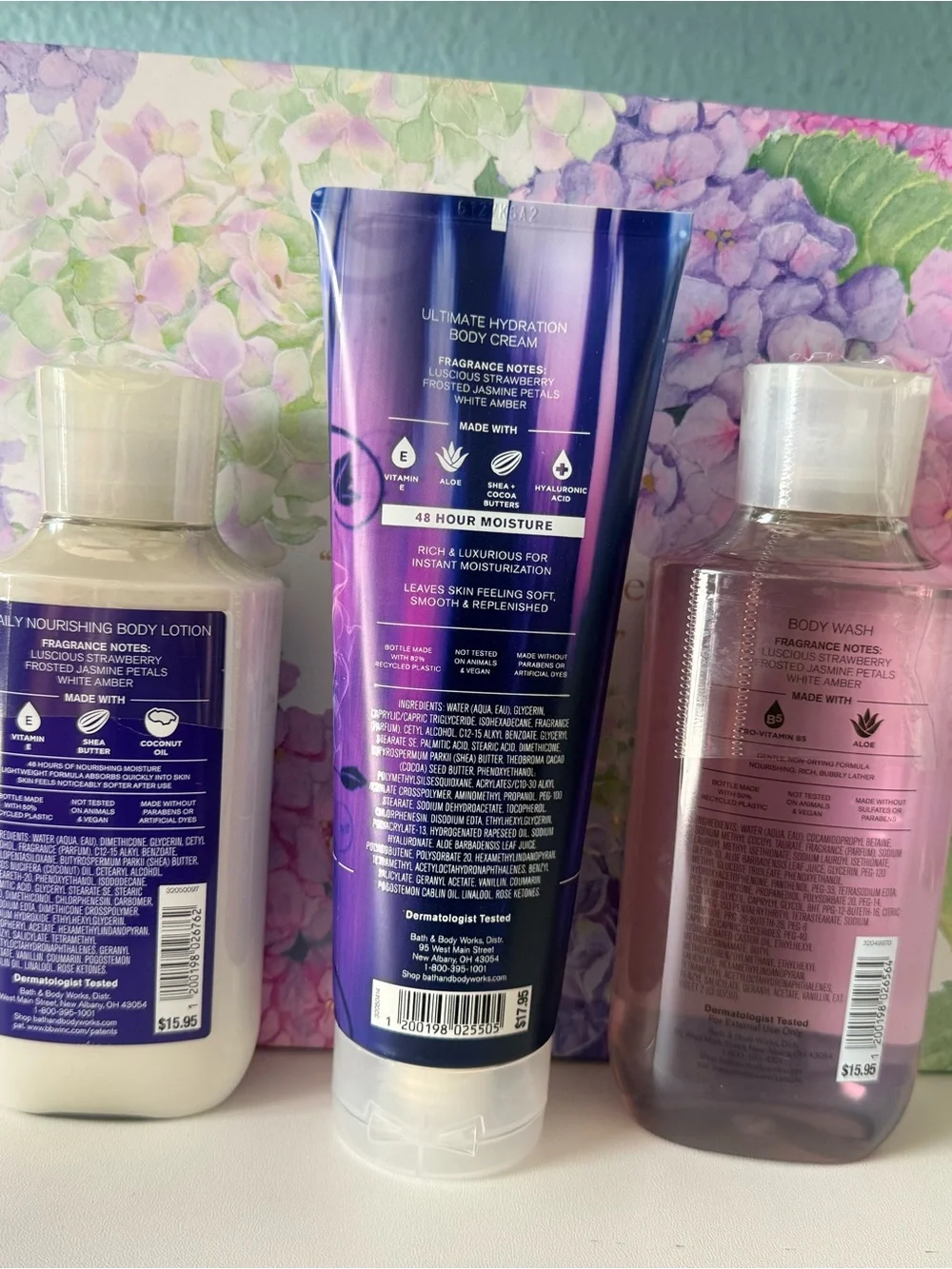 Bath & Body Works Secret Wonderland Purple Hydrating Body Cream